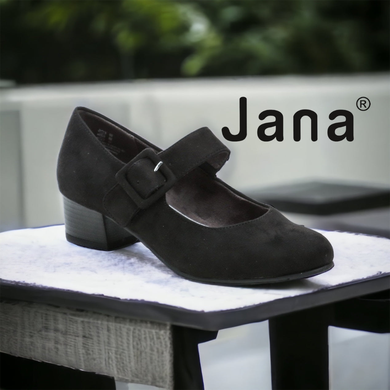Jana 22361 black strap