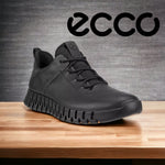 Ecco Gruuv black leather goretex waterproof 525224