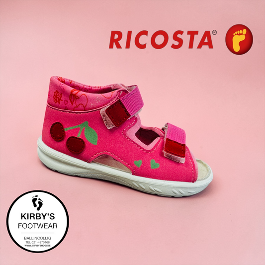 Ricosta Kittie sandal pink - water friendly