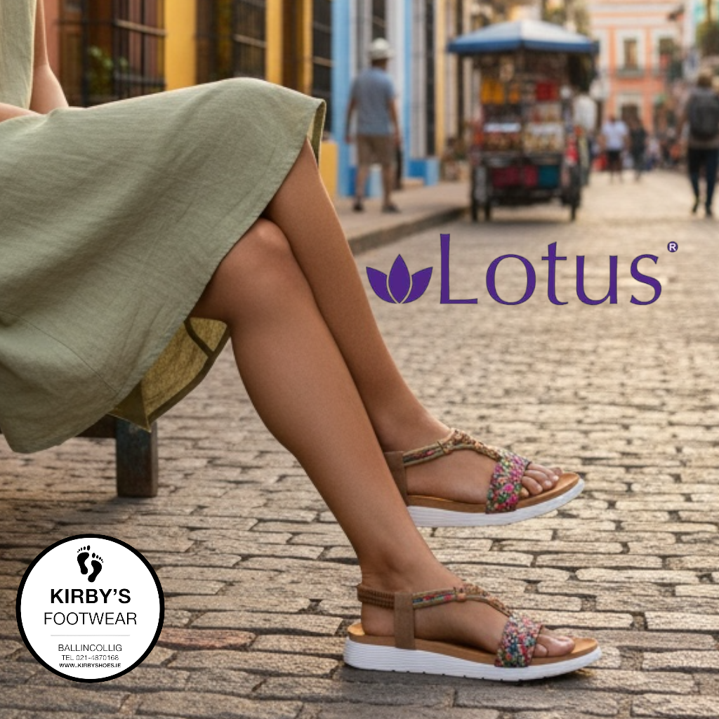 Lotus Russo sandal tan - Kirbys Footwear Ltd