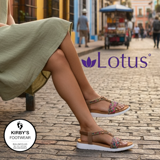 Lotus Russo sandal tan - Kirbys Footwear Ltd