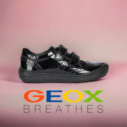 Geox Hadriel black patent