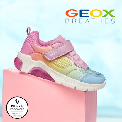 Geox  lights fadinlight rainbow - Kirbys Footwear Ltd