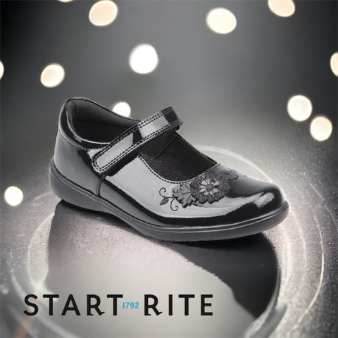 Start-Rite Wish black patent - Kirbys Footwear Ltd