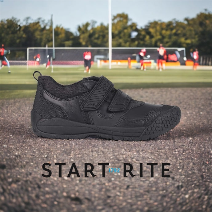 Start-Rite Strike black leather - Kirbys Footwear Ltd