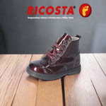 Ricosta Jemmy wine patent zip boot