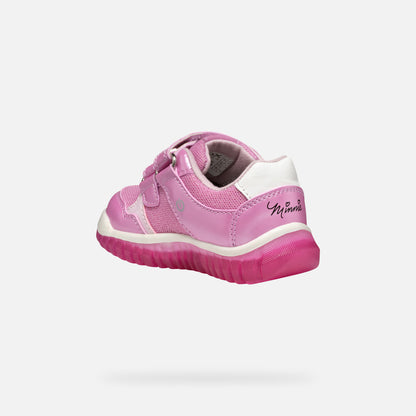 Geox Lightyloo Minnie Mouse pink - lights