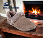 Skechers cozy campfire fresh slipper taupe
