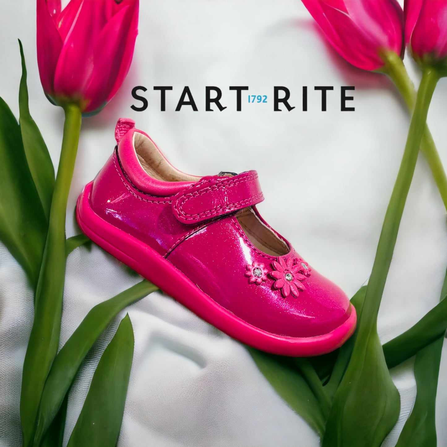 Start-Rite Fairytale berry patent - Kirbys Footwear Ltd