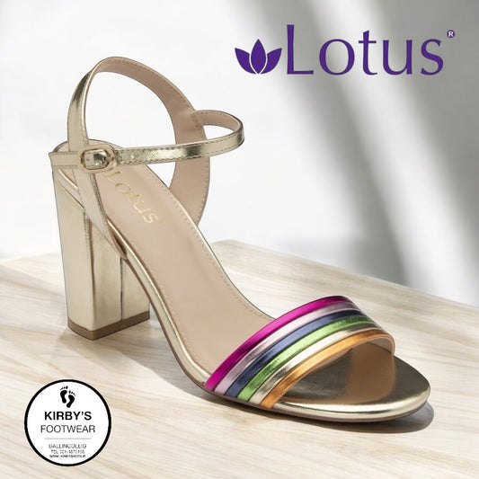 Lotus Blanca sandal gold