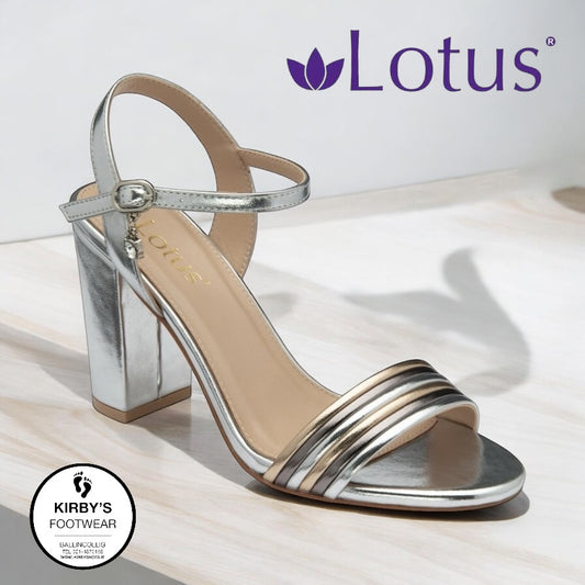 Lotus Blanca sandal silver