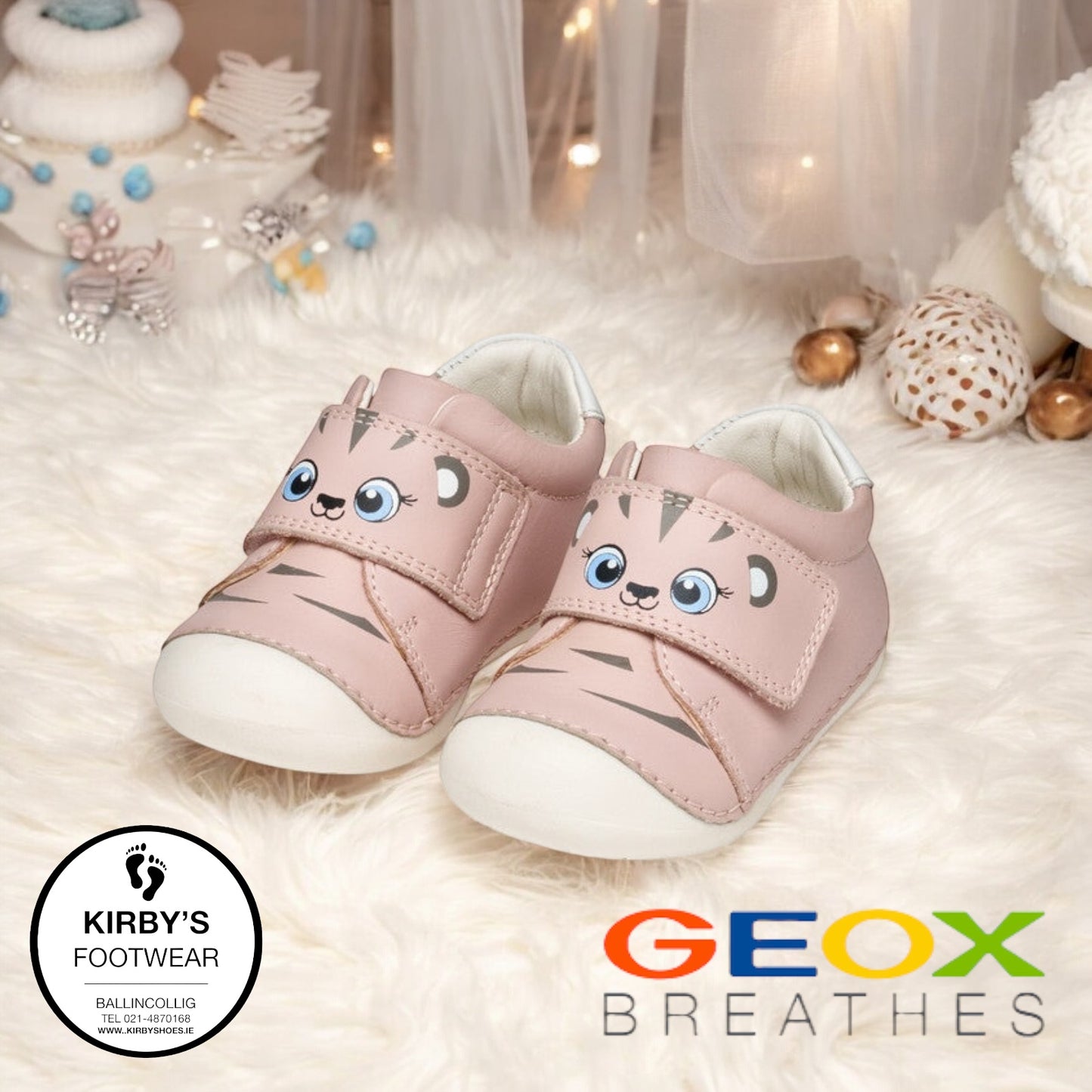 Geox Tutim pink pre walker