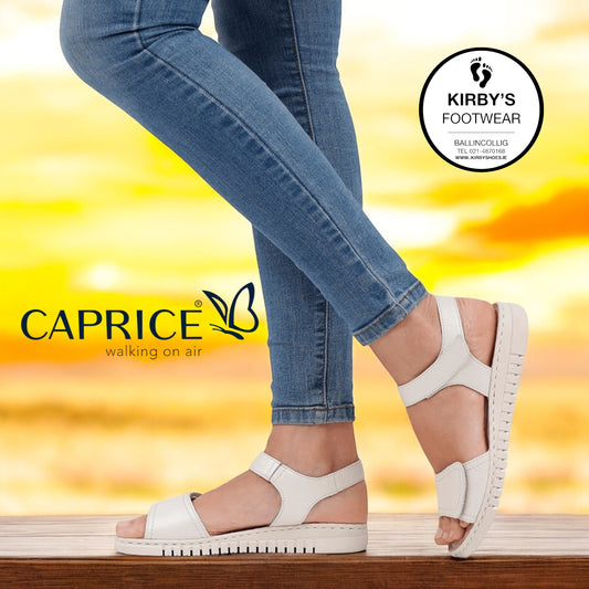 Caprice sandal pearl - 28103