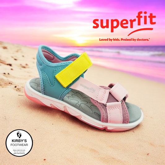 Superfit sandal pebble multi