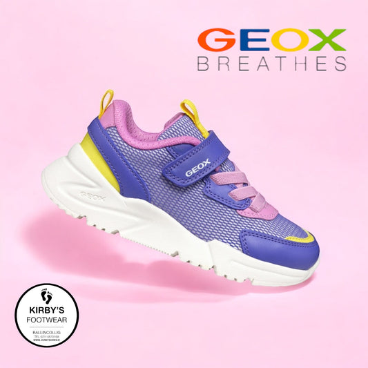 Geox Loftus trainer violet pink