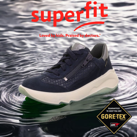 SuperFit Melody waterproof goretex navy/lime