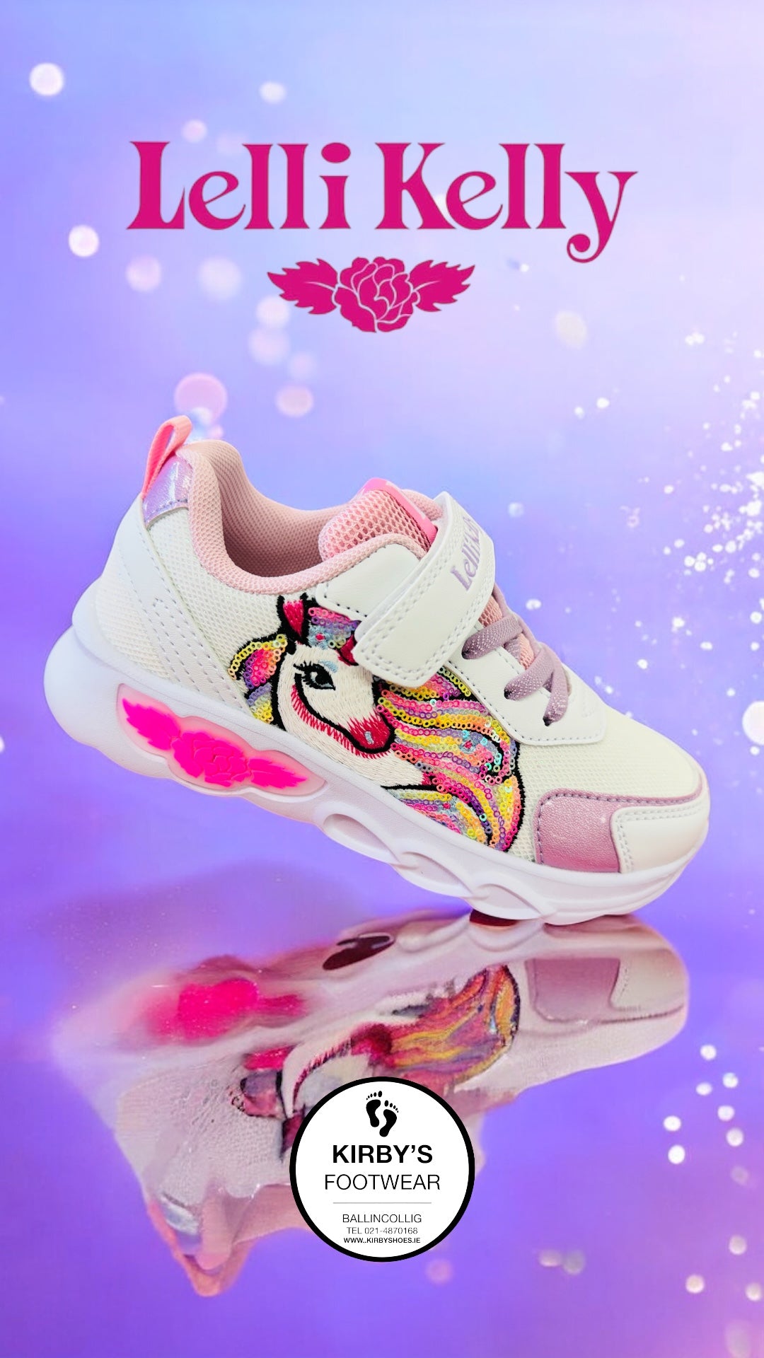 Lelli Kelly Maggie unicorn lights