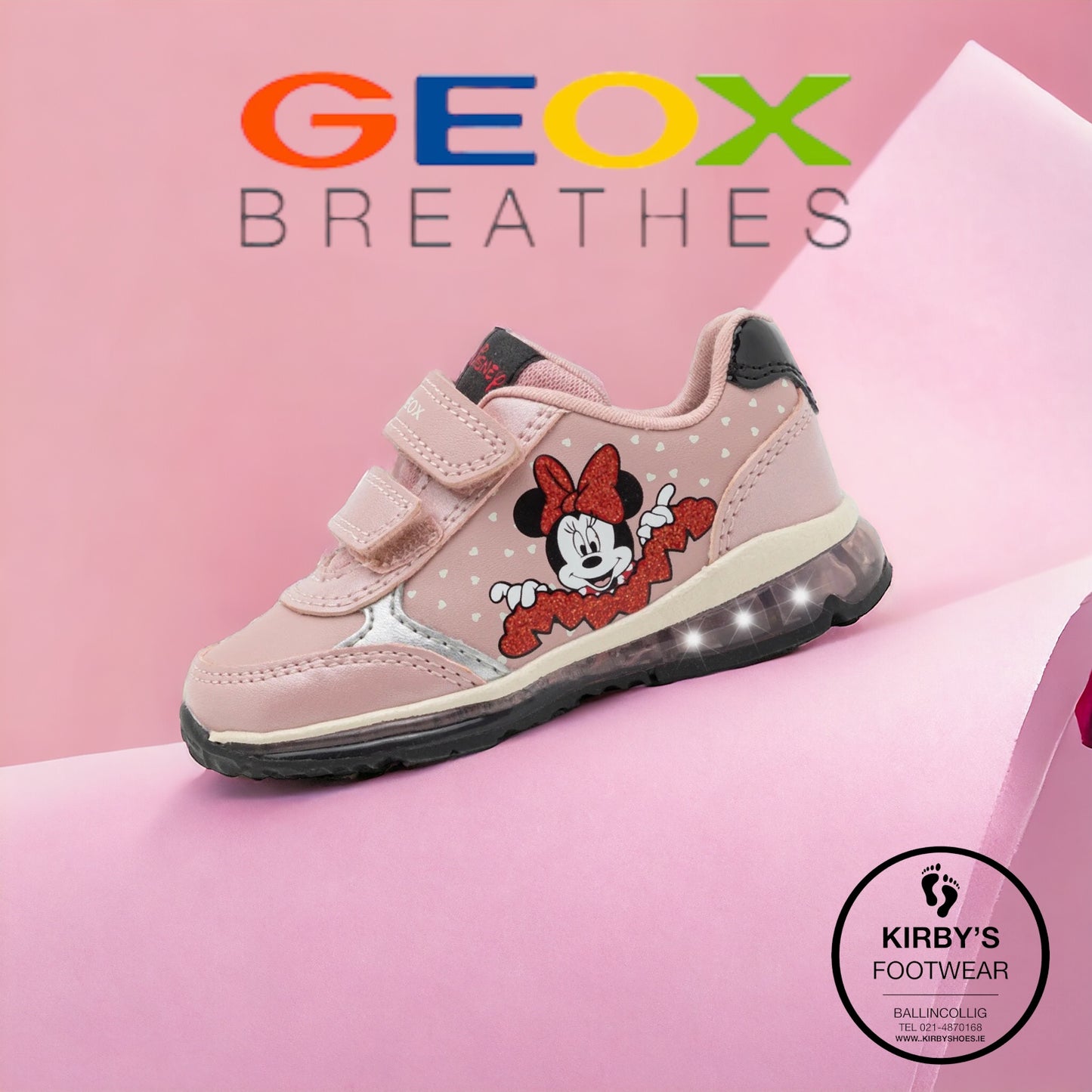 Geox Todo Minnie Mouse lights