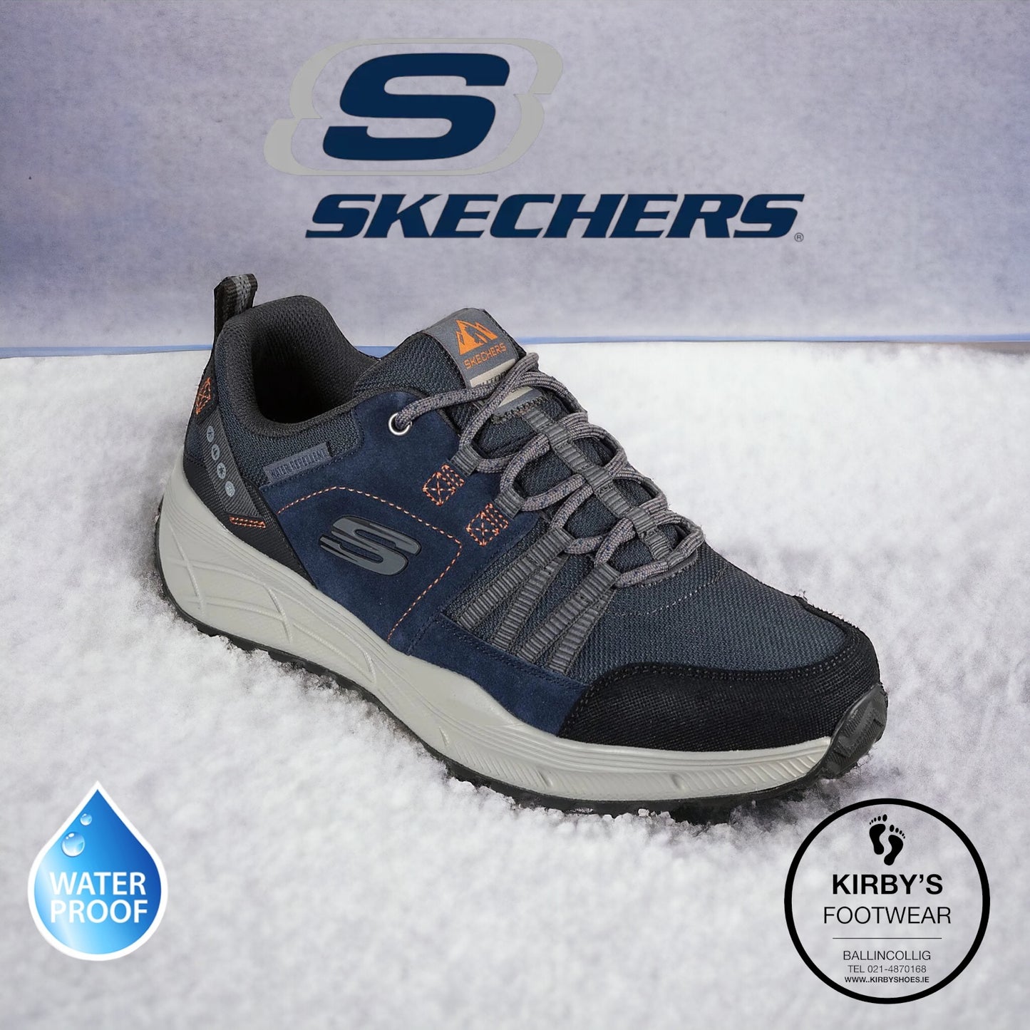 Skechers Equalizer 4.0 trail navy waterproof