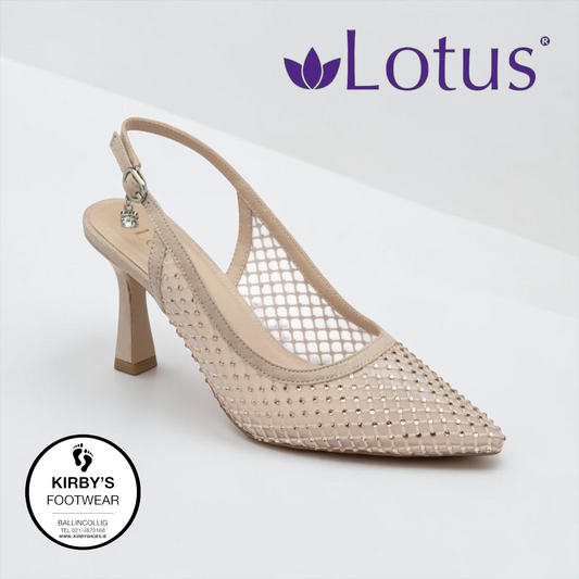Lotus Phoenix nude sandal