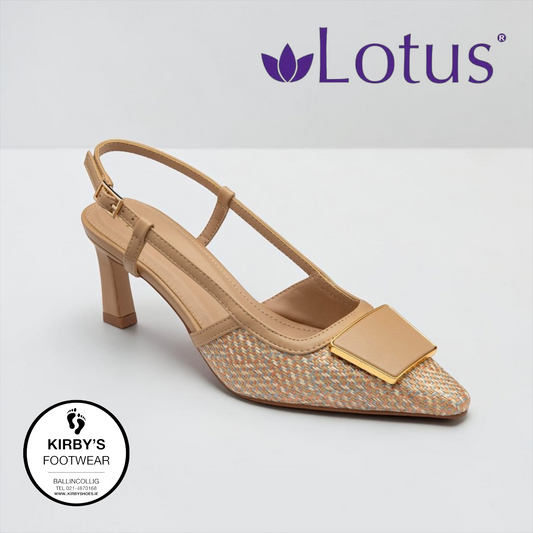 Lotus Solange natural sandal