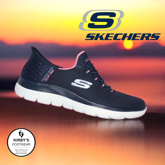 Skechers Summits Slip-in - Diamond dream navy pink