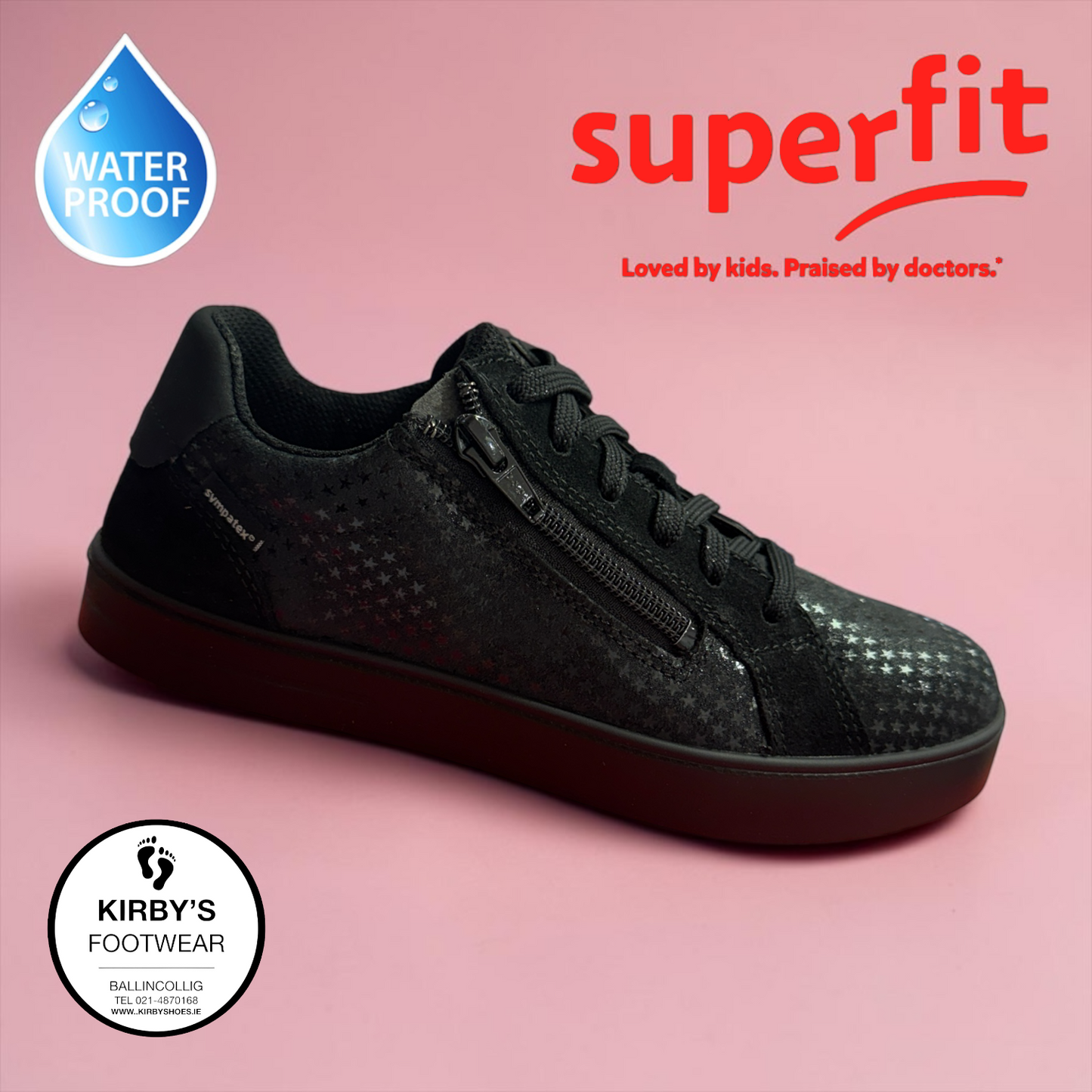 SuperFit Stella waterproof goretex black
