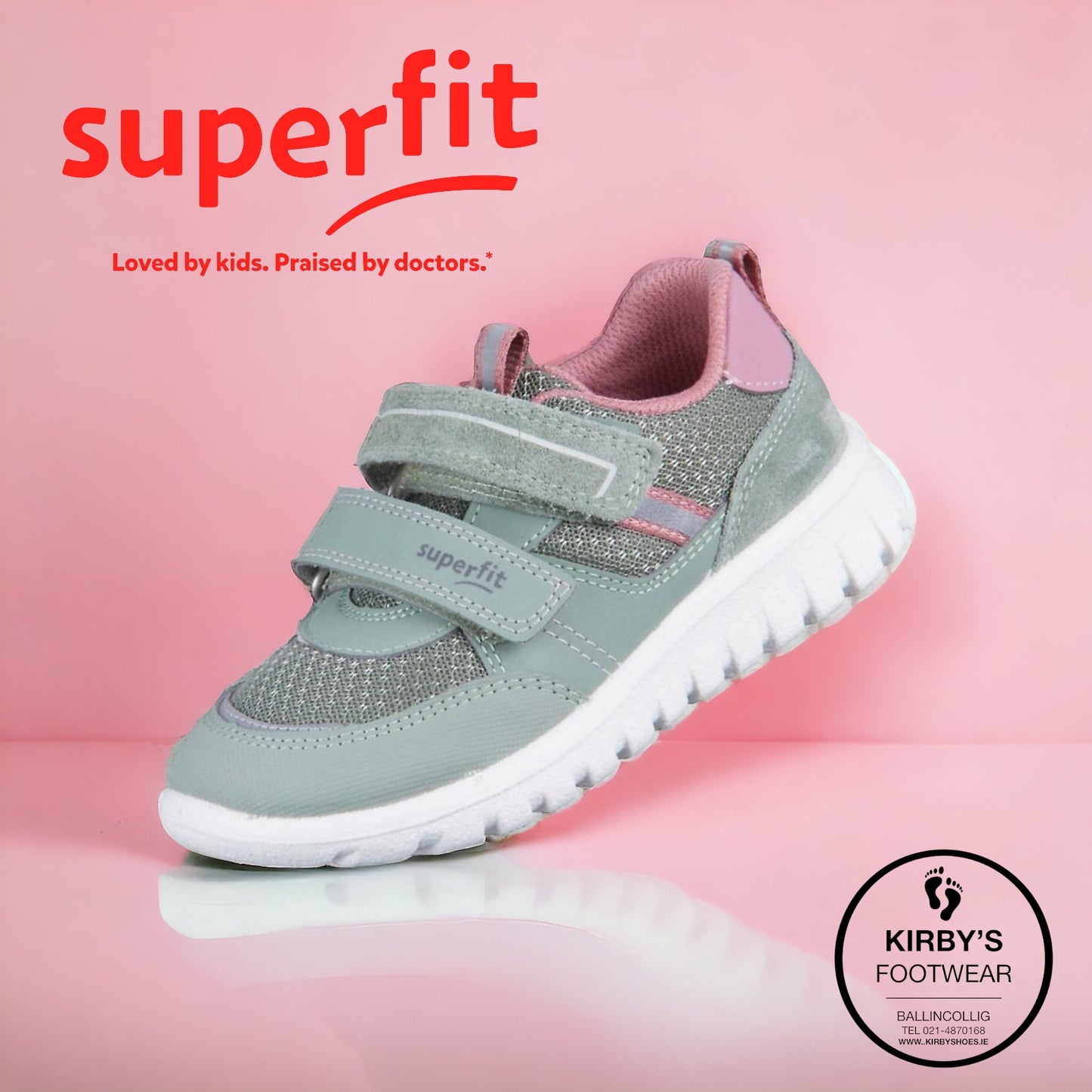SuperFit Sport 7 mini mint pink