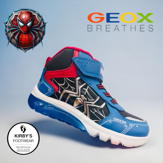 Geox Spiderman Ciberdron lights high top