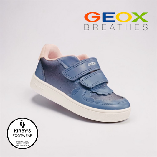 Geox Eclyper trainer navy rose
