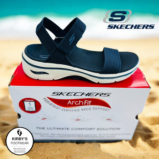 Skechers Go Walk arch fit 2.0 sandal Annie navy