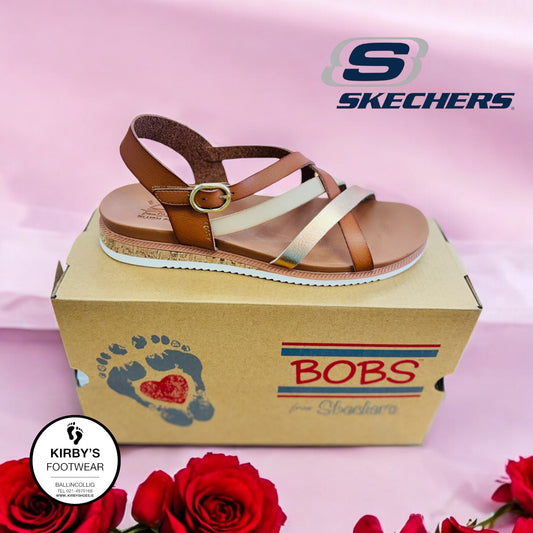 Skechers Desert Kiss low - chestnut sandal