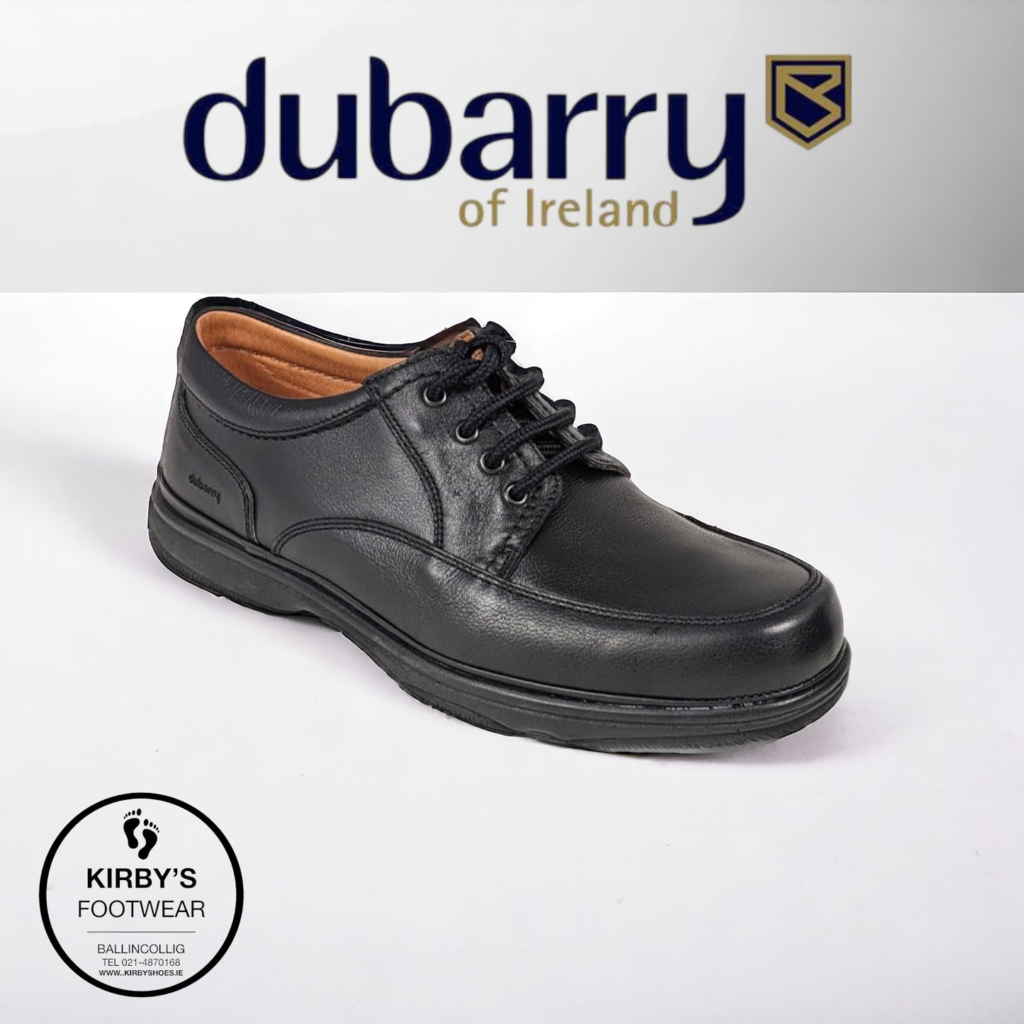 Dubarry Bide black leather - H fit