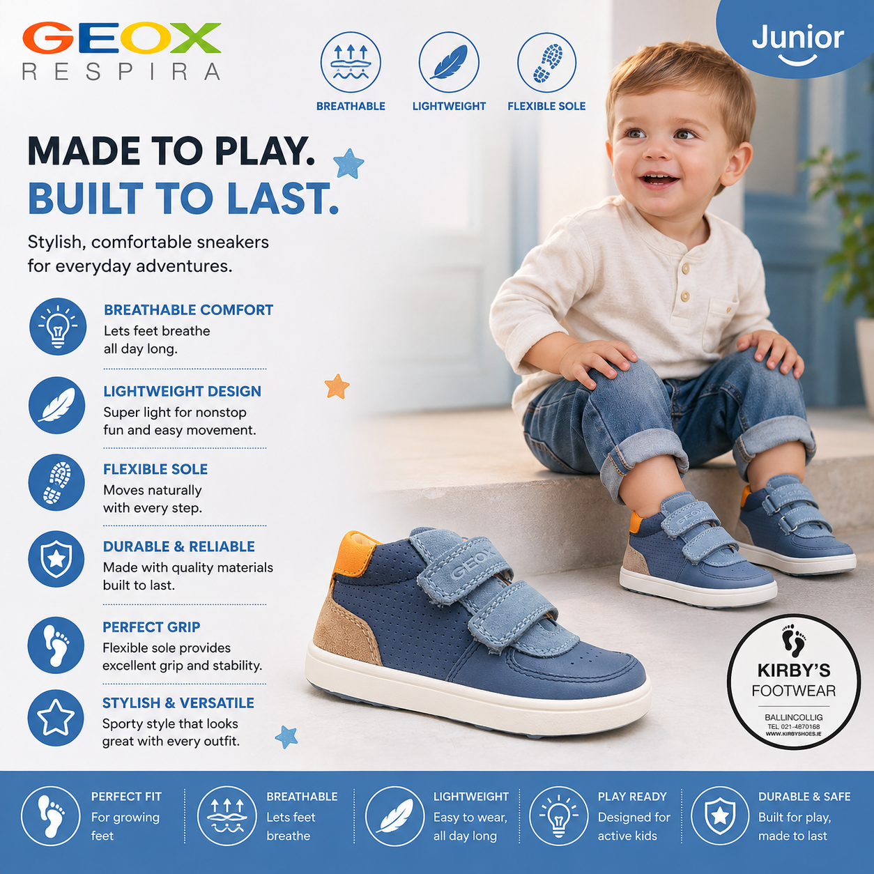 Geox Biglia denim sky