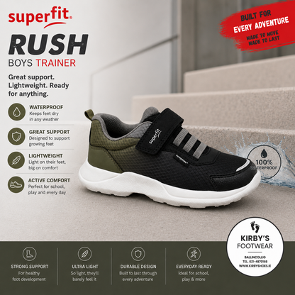 Superfit Rush waterproof black green