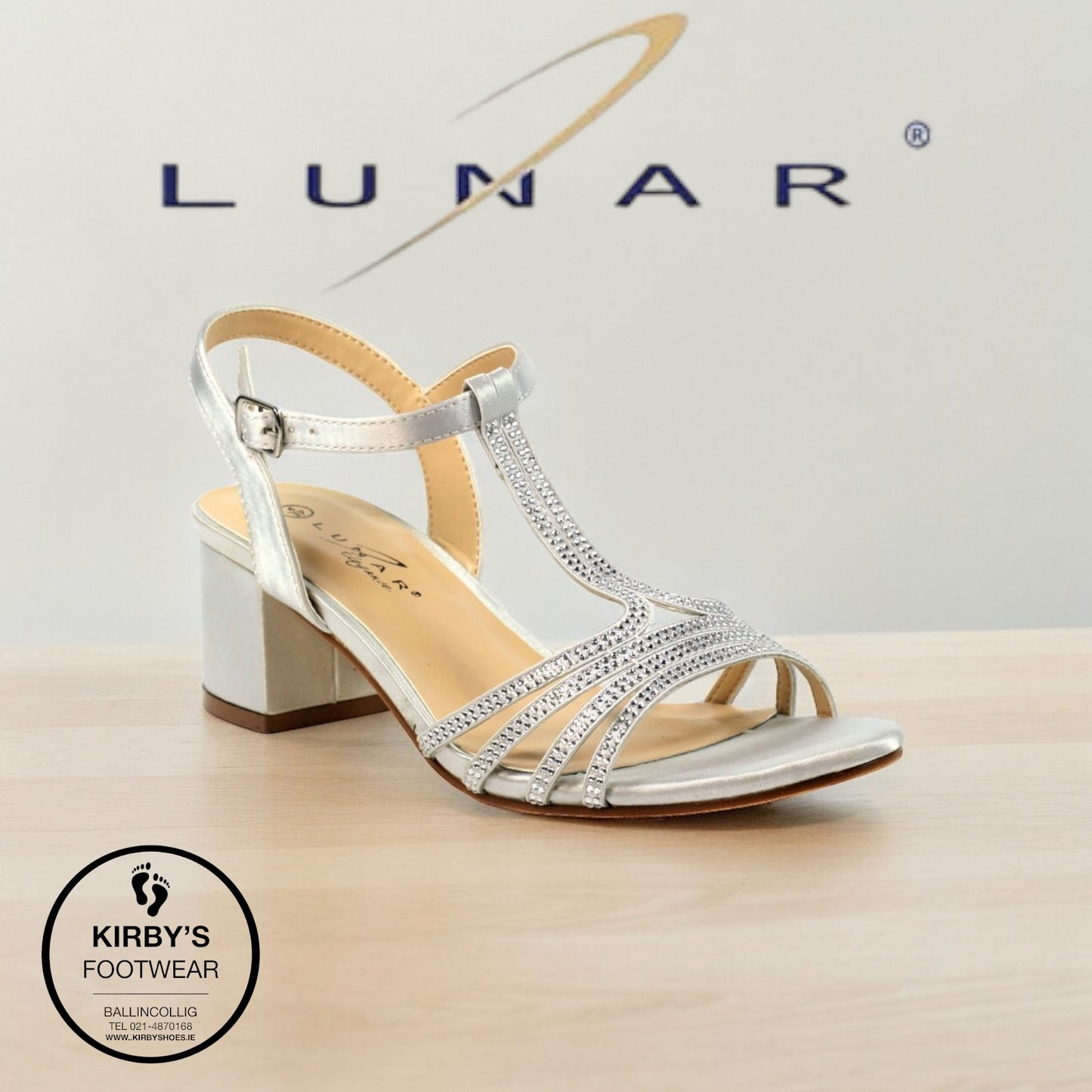 Lunar Tatiana sandal silver
