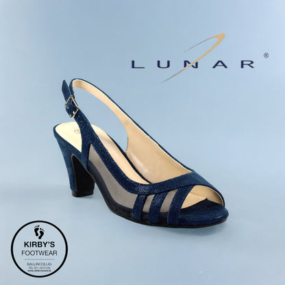 Lunar Audrina slingback navy
