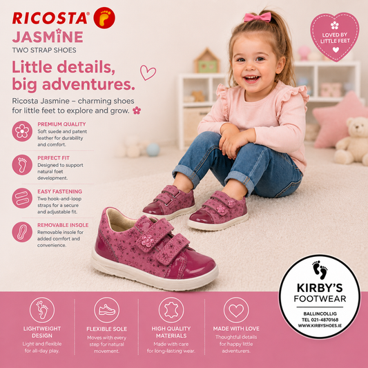 Ricosta Jasmine merlot patent leather