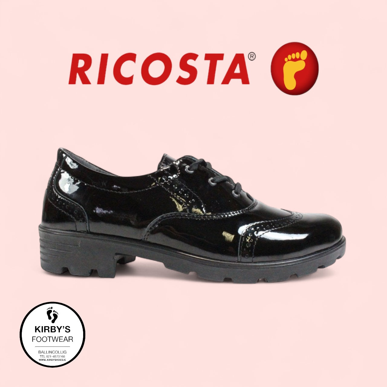 Ricosta Lucy black patent