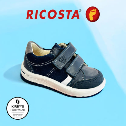 Ricosta Jamie navy velcro leather