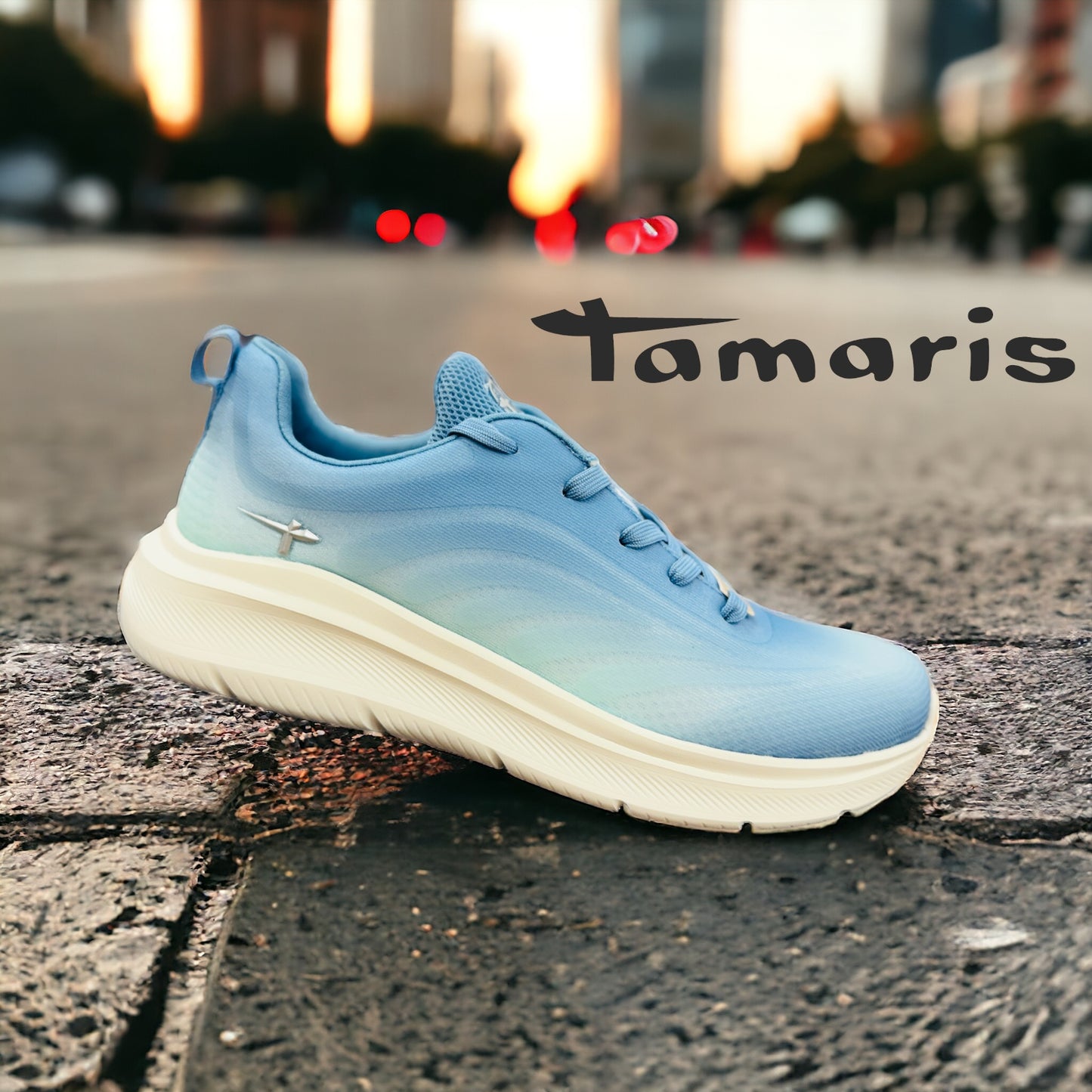 Tamaris comfort trainer 83710 sky blue
