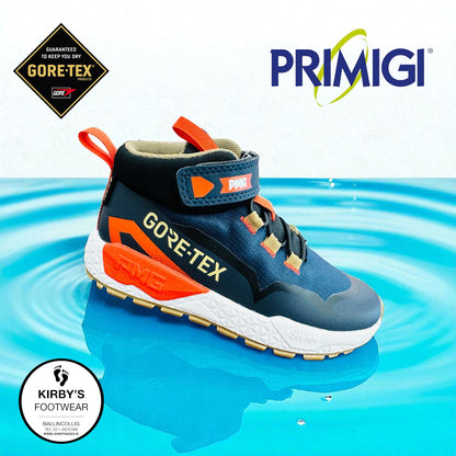 Primigi goretex high top boot black red waterproof - 89166