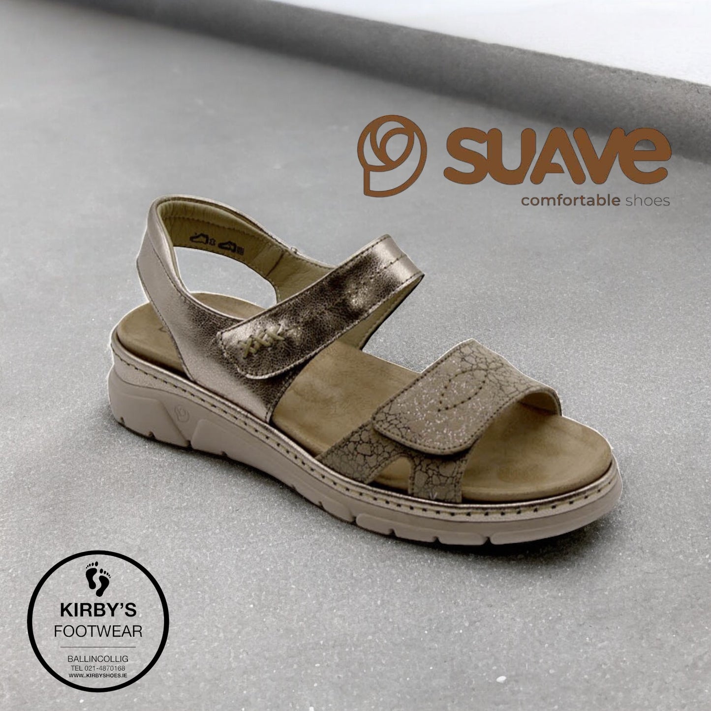 Suave Manila sandal gold