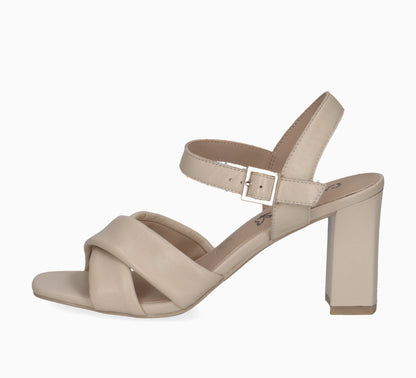Caprice sandal beige leather 28311