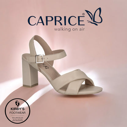 Caprice sandal beige leather 28311