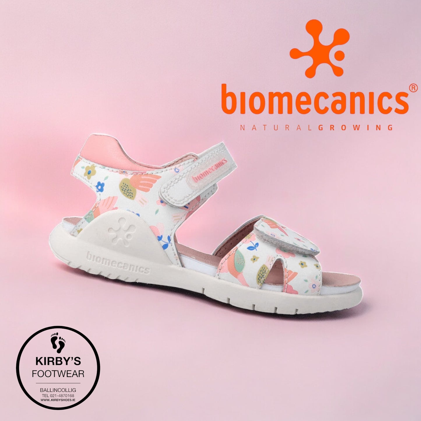 Biomechanics sandal floral 232241