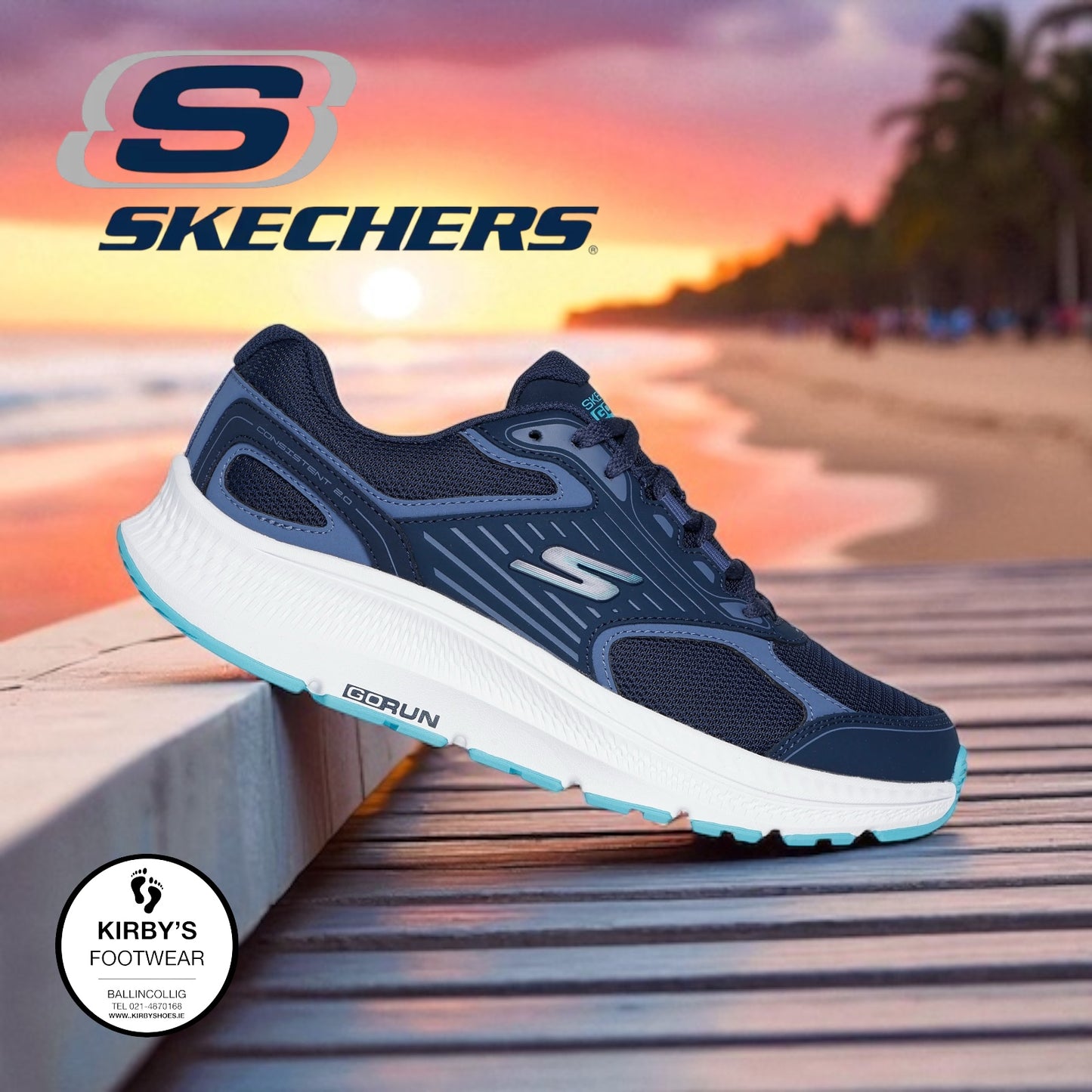 Skechers Go Run Consistent 2.0 - navy
