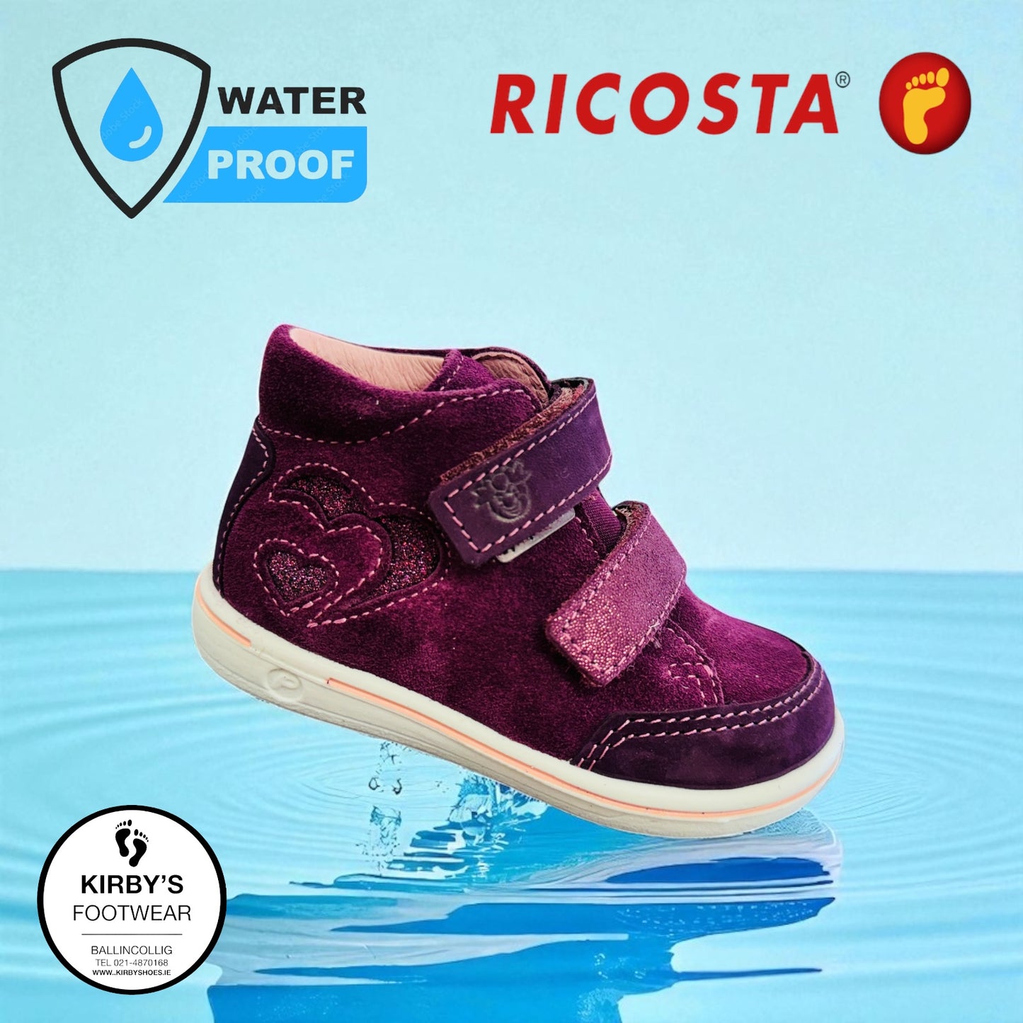 Ricosta Sini boot merlot waterproof