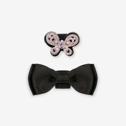 Lelli Kelly Melody 2 black patent butterfly