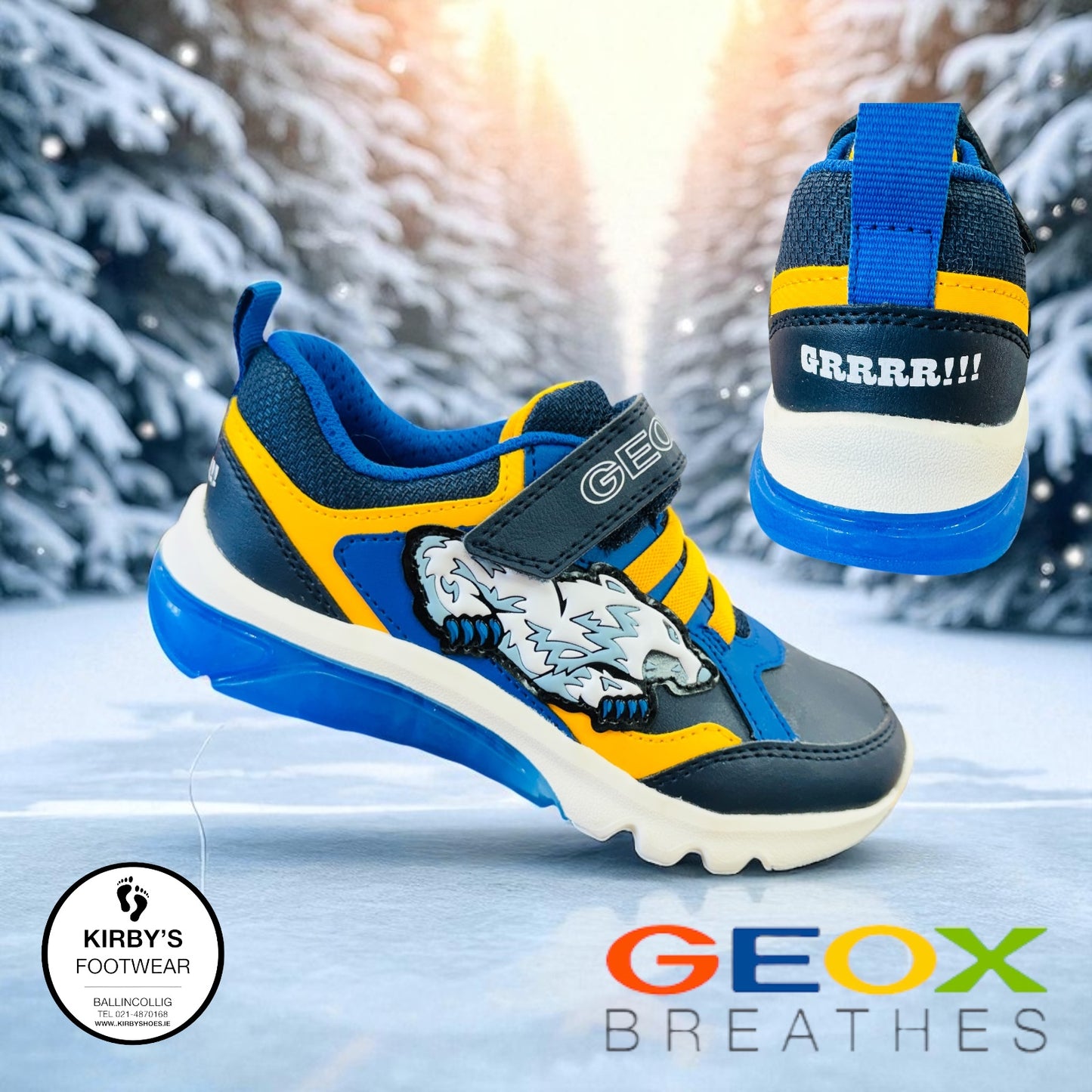 Geox Bear lights - ciberdron